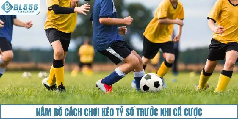 Nắm rõ cách chơi kèo tỷ số trước khi cá cược